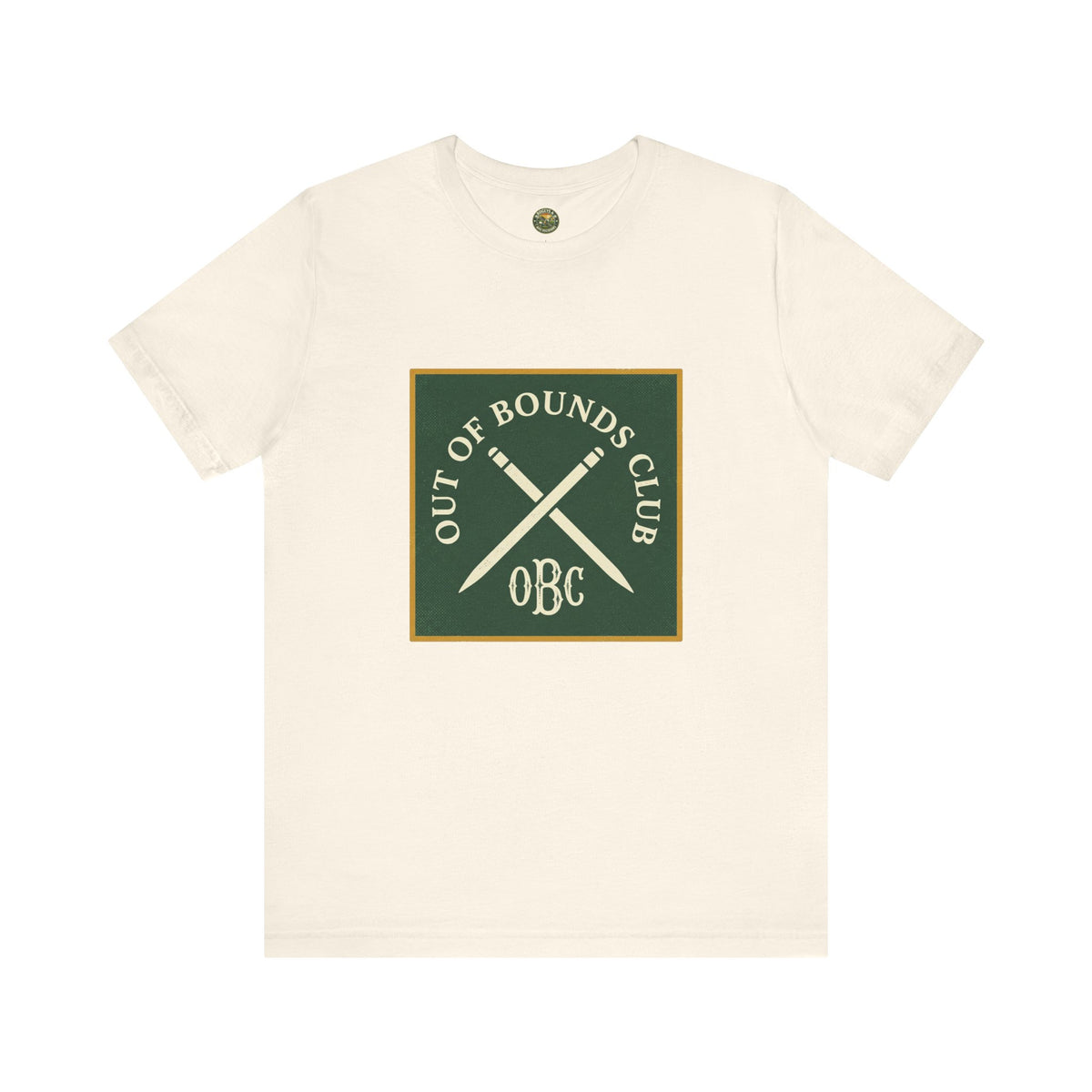 Out of Bounds Club Crossed Stakes Tee
