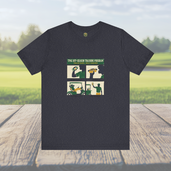 TPAC Off-Season Training tee - Vintage 4-Panel Workout Poster
