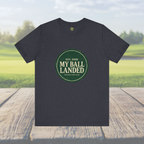 Out of Bounds Club Tee "My Ball Landed Somewhere in the Water" - Funny Golf Vintage Golf tshirt