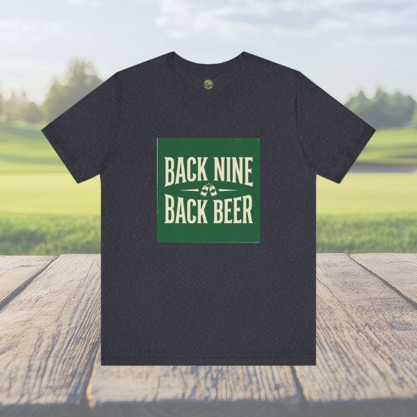 Back Nine, Back Beer - Vintage Golf Tee