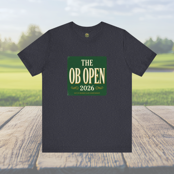 The OB Open Tee — Vintage Tournament Poster