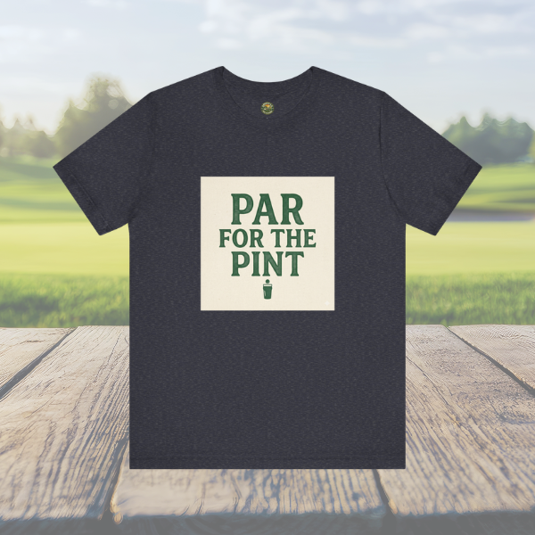 Par For The Pint — Vintage Cream Golf & Beer Tee