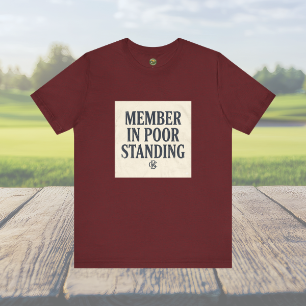 OBC Member In Poor Standing - Vintage Typography