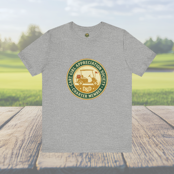 Cart Girl Appreciation Society Tee — Vintage Tribute Badge
