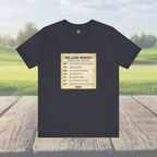 Mulligan Mondays Tee — Weekly Excuse Calendar