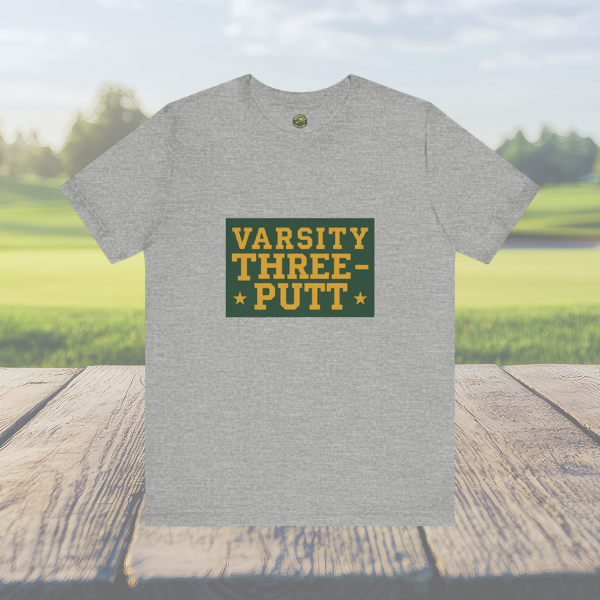 Varsity Three-Putt Tee - TPAC Letterman Typography