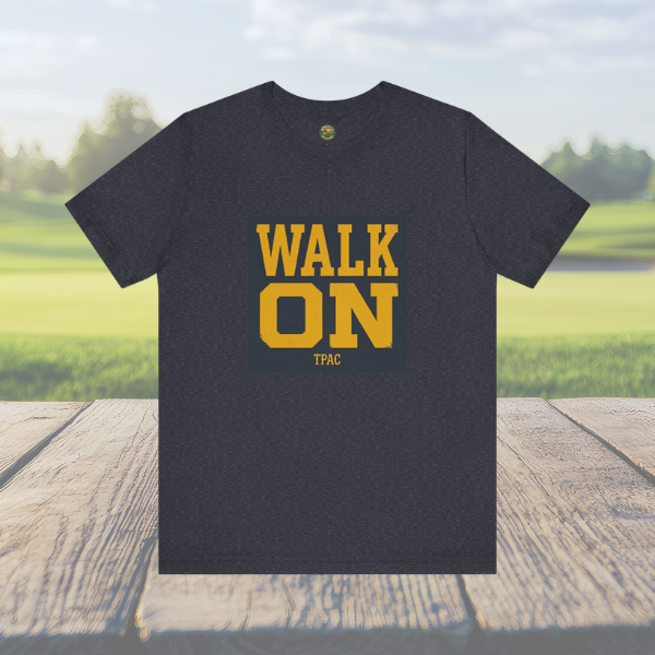 Walk On Tee - TPAC Vintage Varsity Typography
