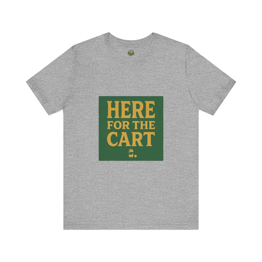 Here For The Cart — Vintage Golf & Beer Tee