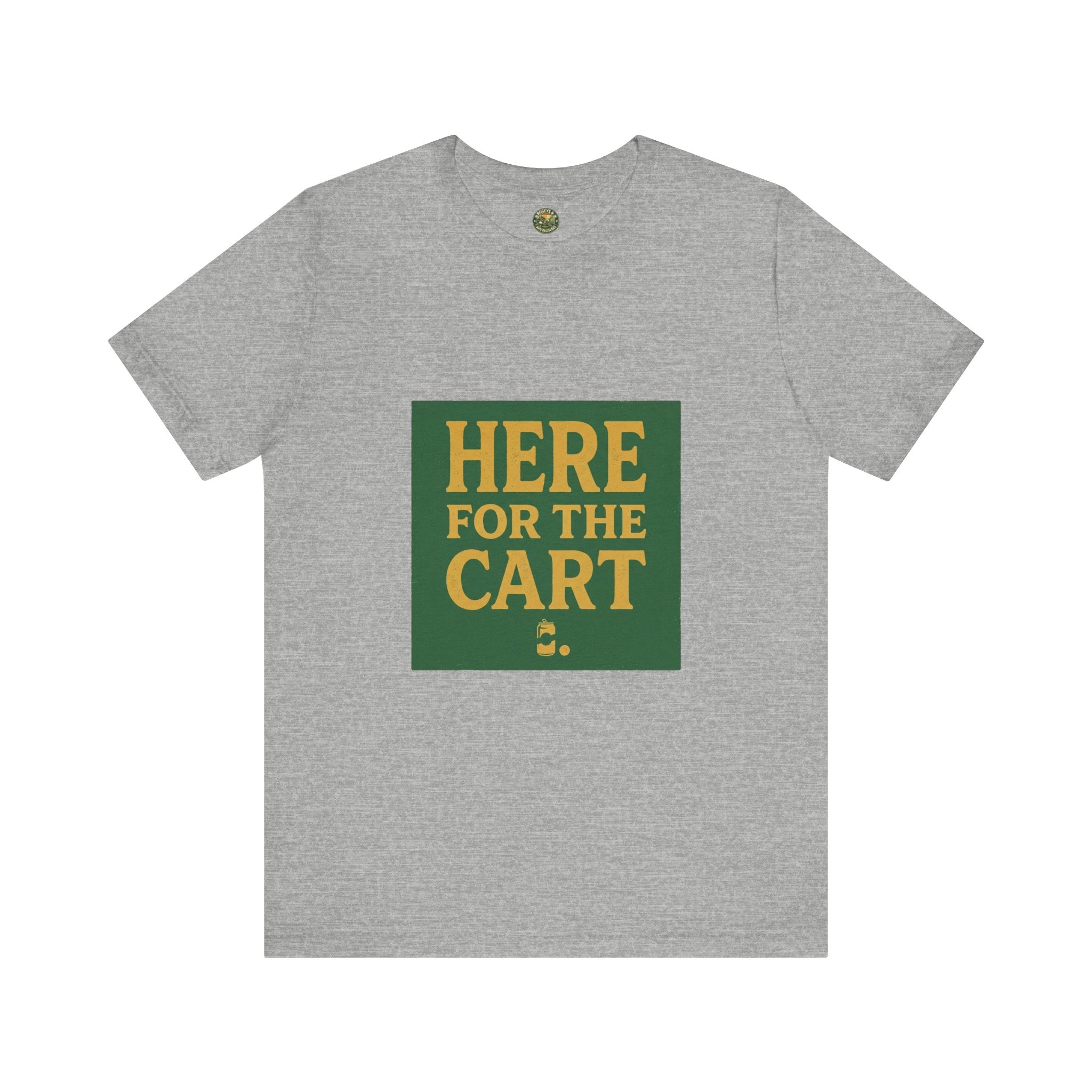 Here For The Cart — Vintage Golf & Beer Tee