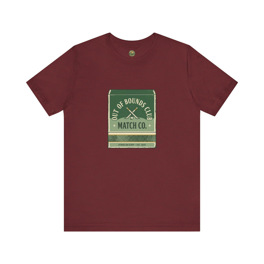 OBC Match Co. Tee — Vintage Matchbook Cover