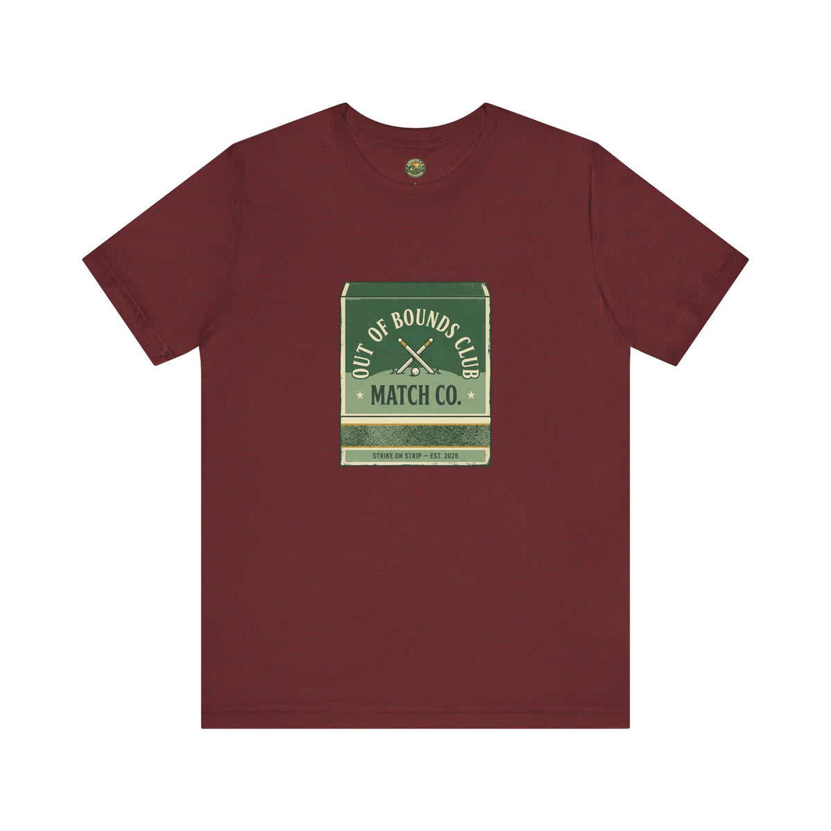 OBC Match Co. Tee — Vintage Matchbook Cover