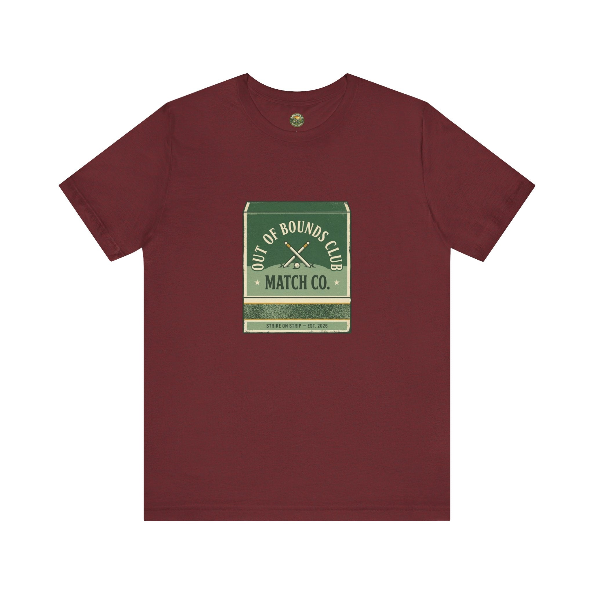 OBC Match Co. Tee — Vintage Matchbook Cover