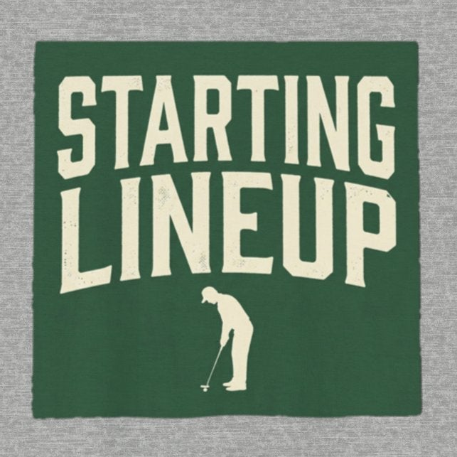 Starting Lineup Tee - TPAC Vintage Putting Stance
