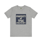 Property of TPAC Tee - Vintage Equipment Room Stencil