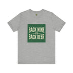 Back Nine, Back Beer - Vintage Golf Tee