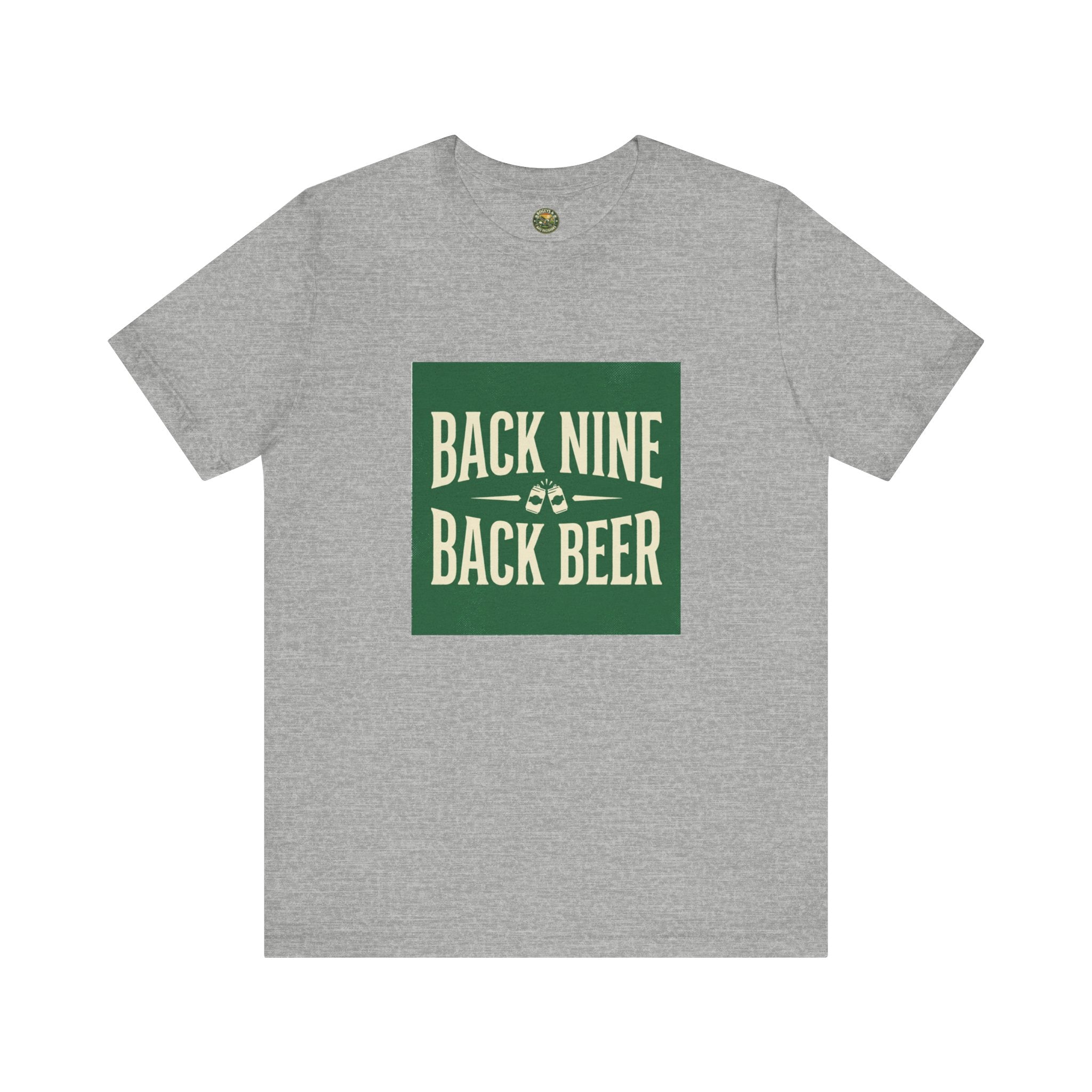 Back Nine, Back Beer - Vintage Golf Tee