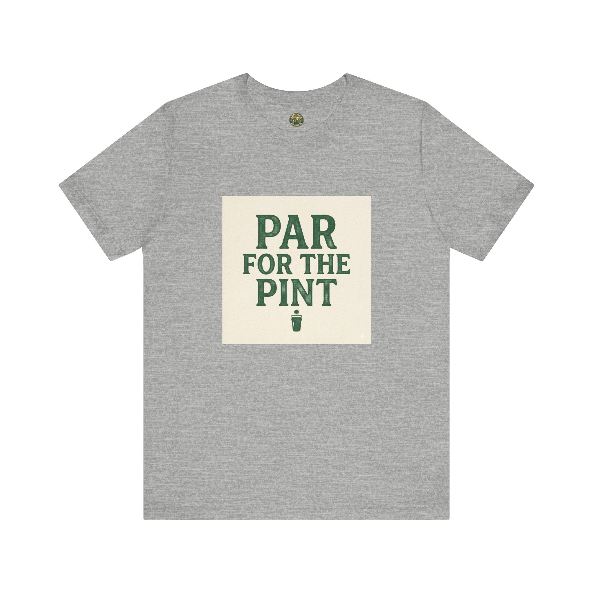 Par For The Pint — Vintage Cream Golf & Beer Tee