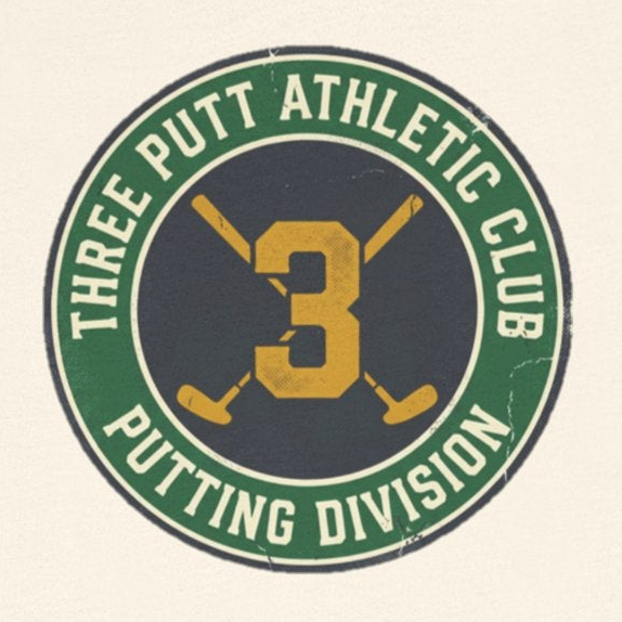 TPAC Crossed Putters Badge Tee - Putting Division