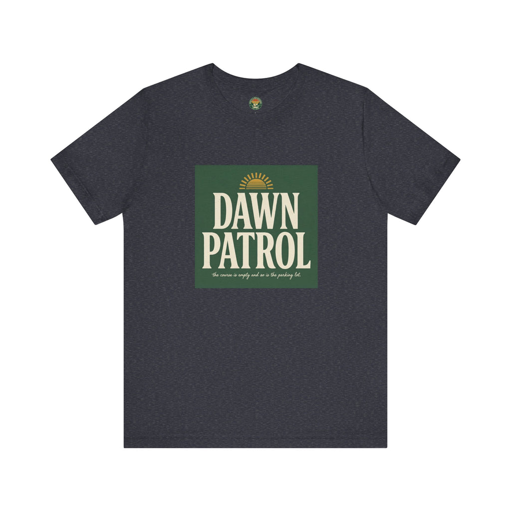 Dawn Patrol Tee — Vintage Sunrise Typography
