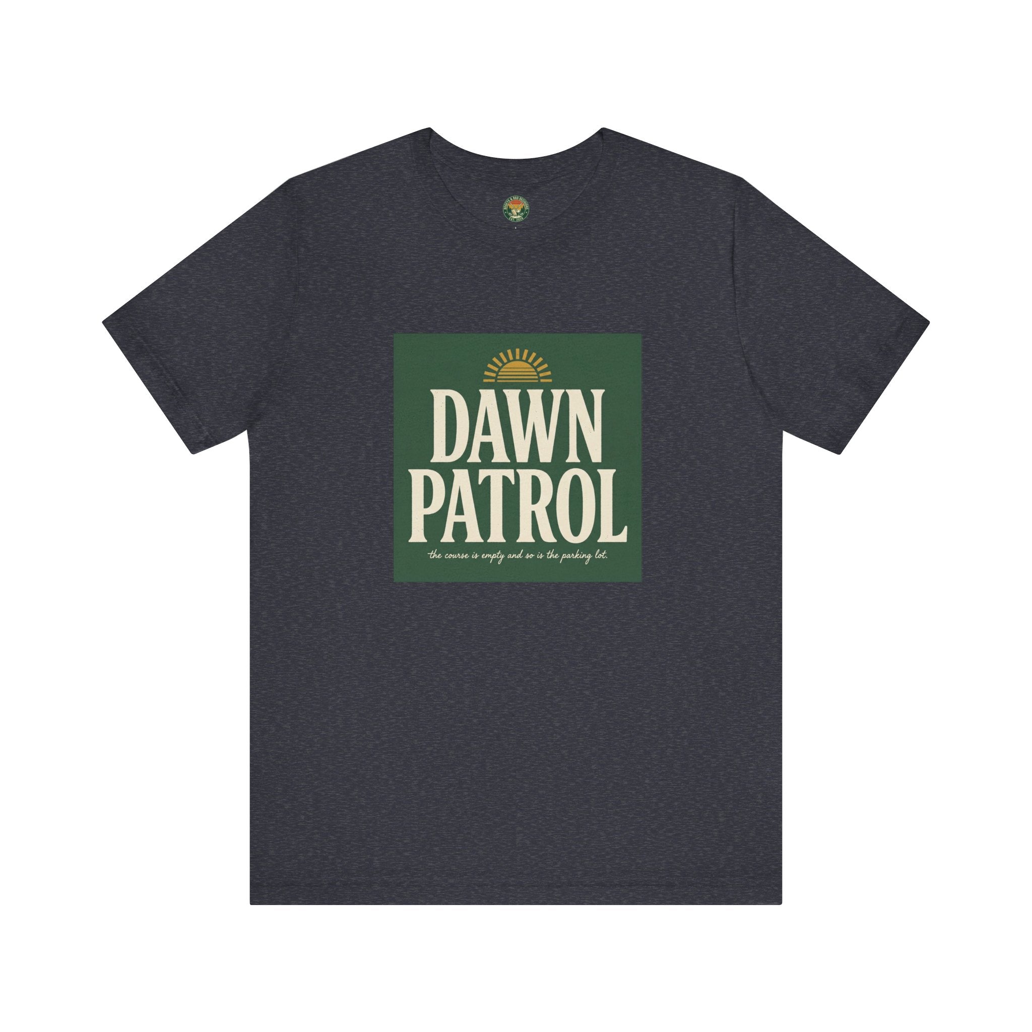 Dawn Patrol Tee — Vintage Sunrise Typography