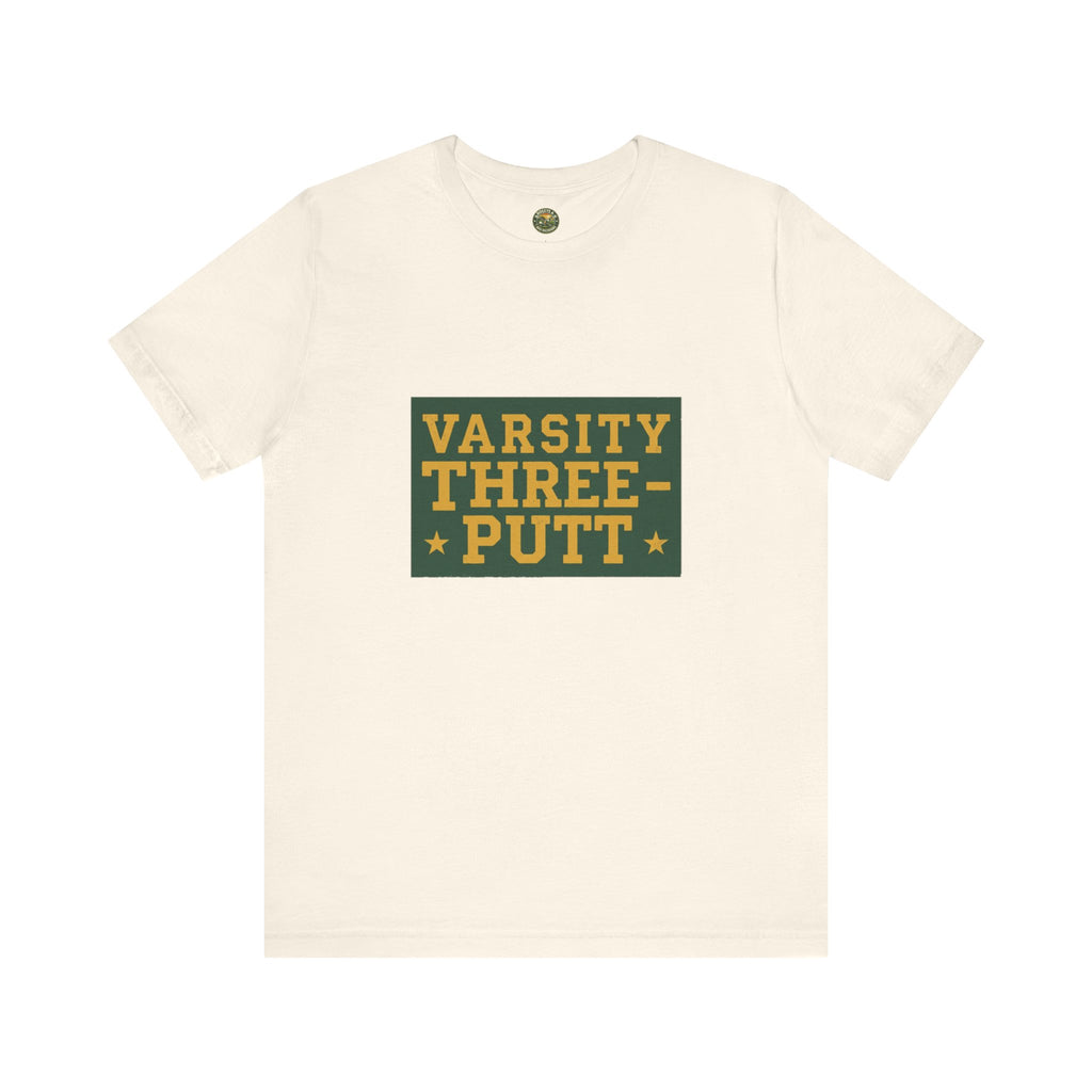 Varsity Three-Putt Tee - TPAC Letterman Typography