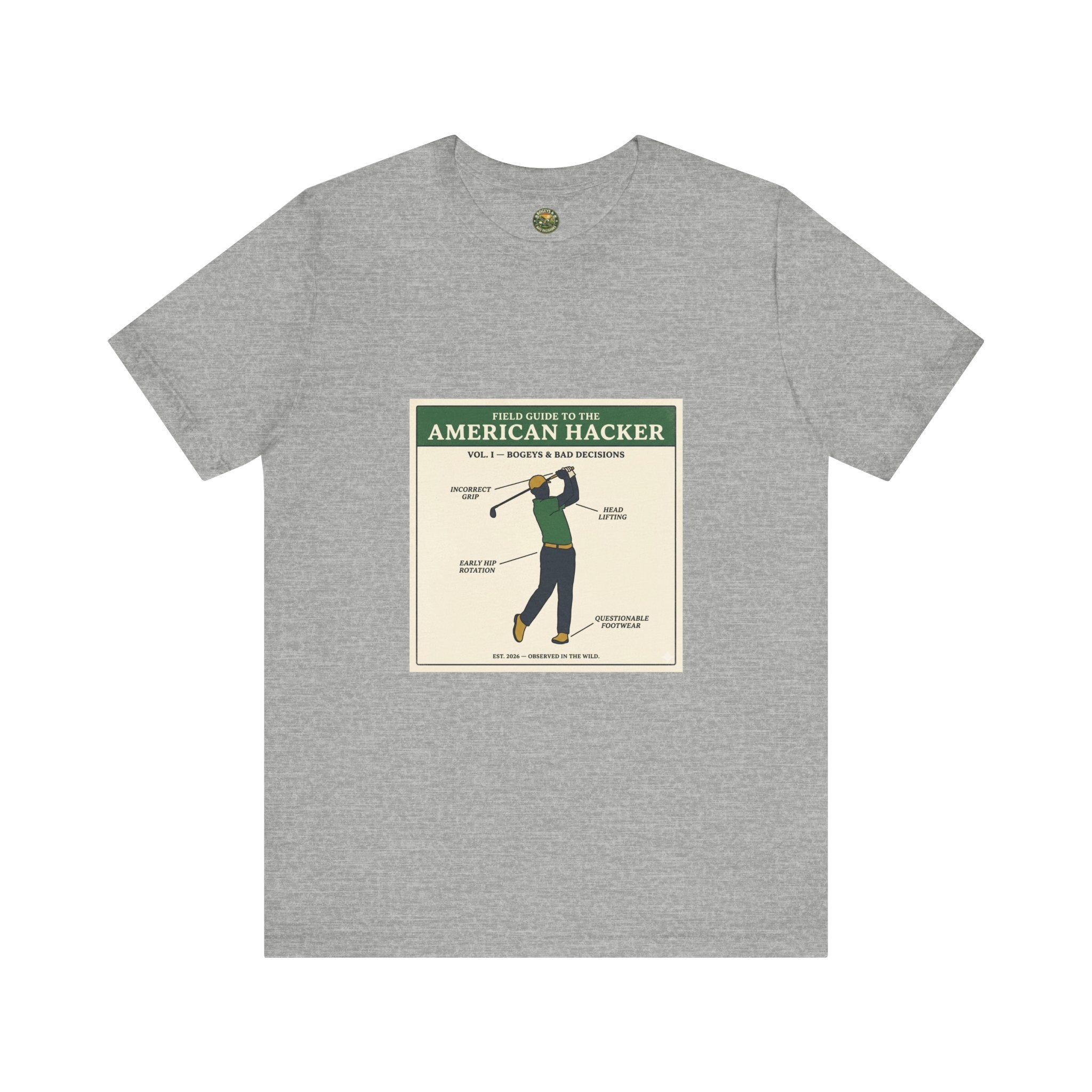 Field Guide To The American Hacker — Vintage Naturalist Tee