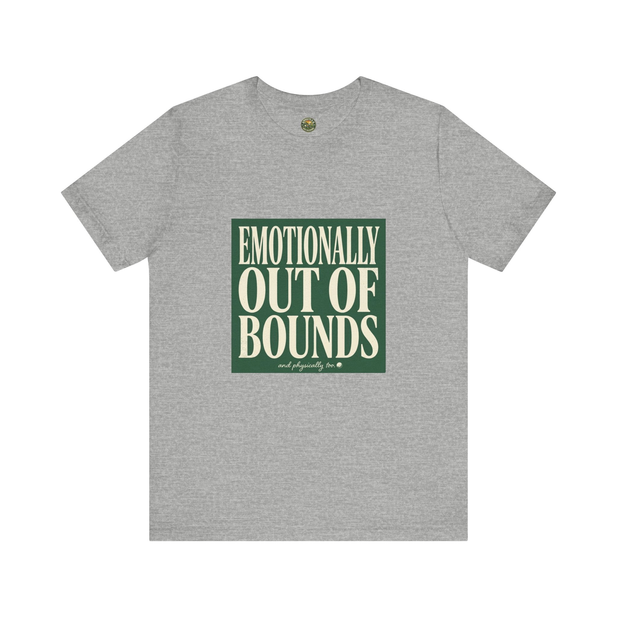 Emotionally Out Of Bounds - Vintage Golf Tee