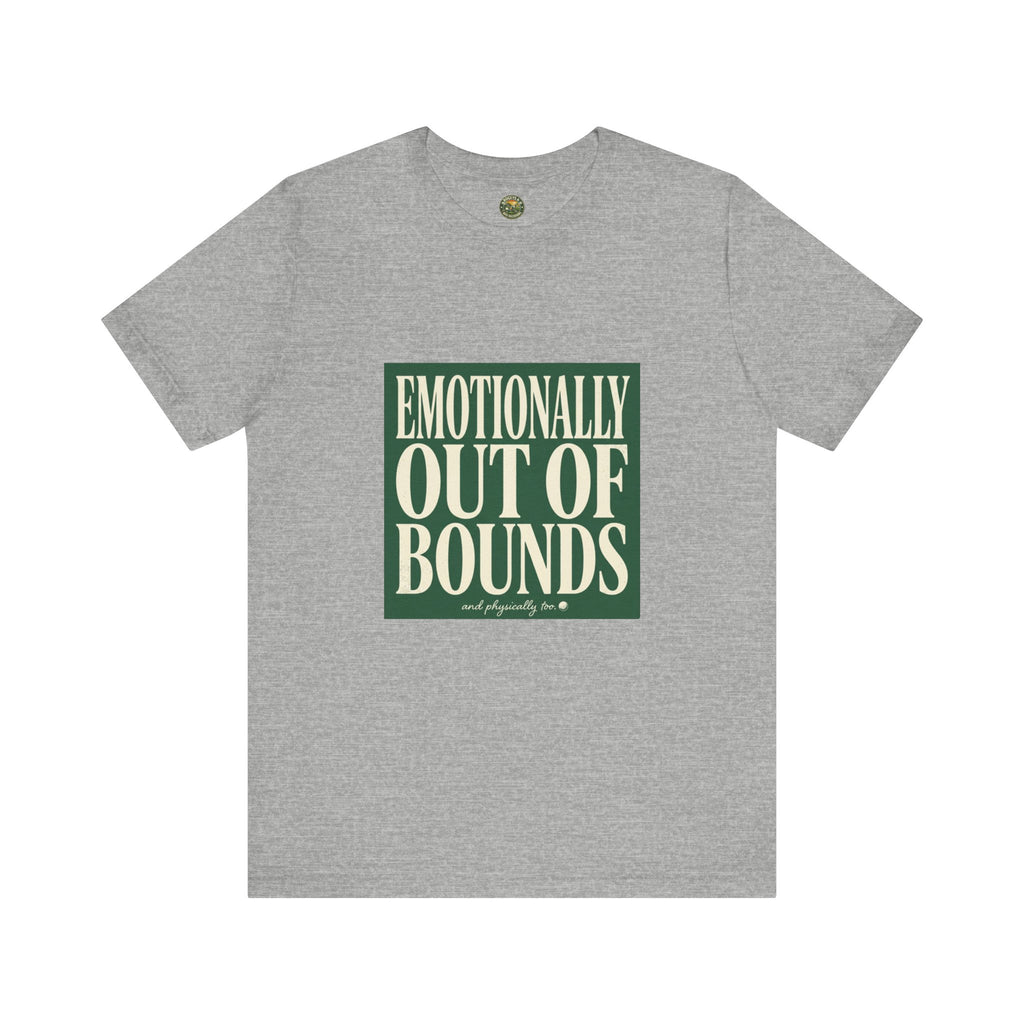 Emotionally Out Of Bounds - Vintage Golf Tee