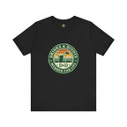 Drinks & Divots Member For Life Tee — Sunset Badge