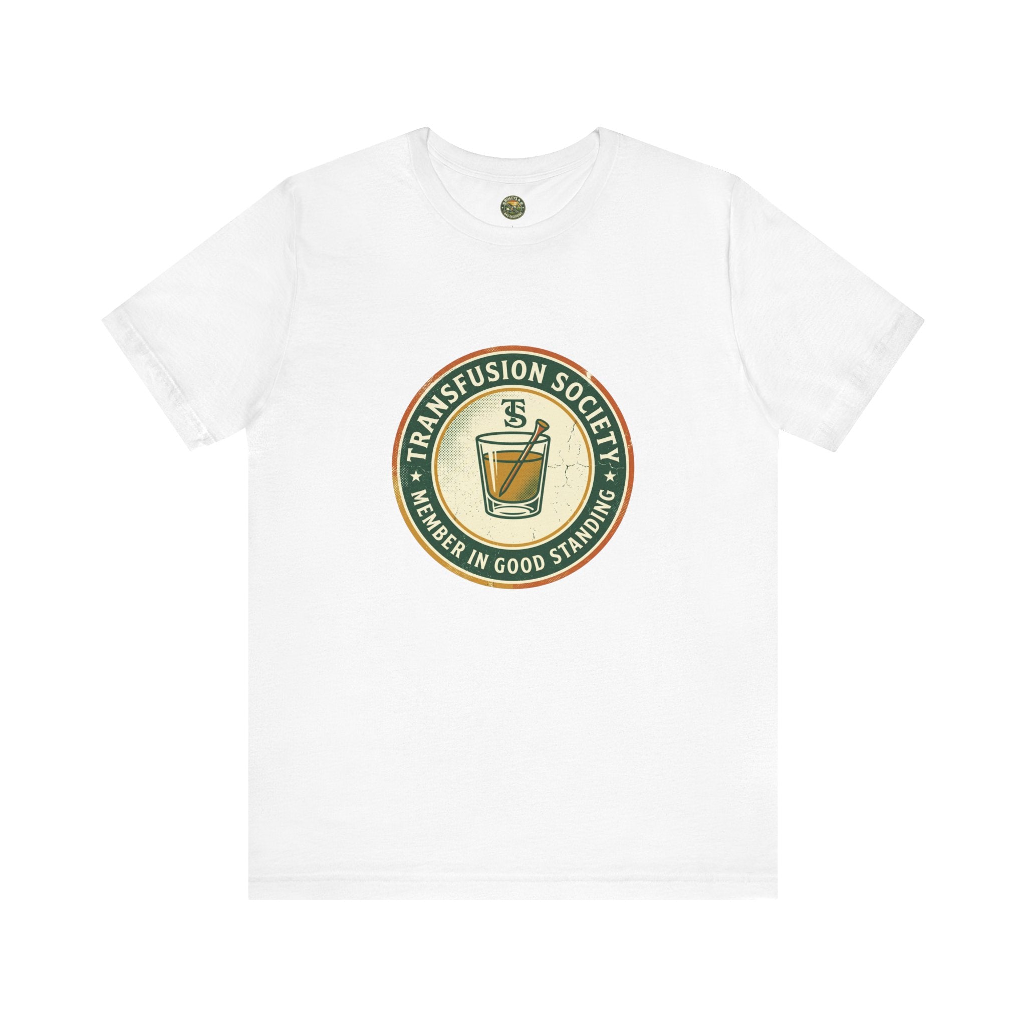 Transfusion Society Tee - Vintage Golf Cocktail Badge