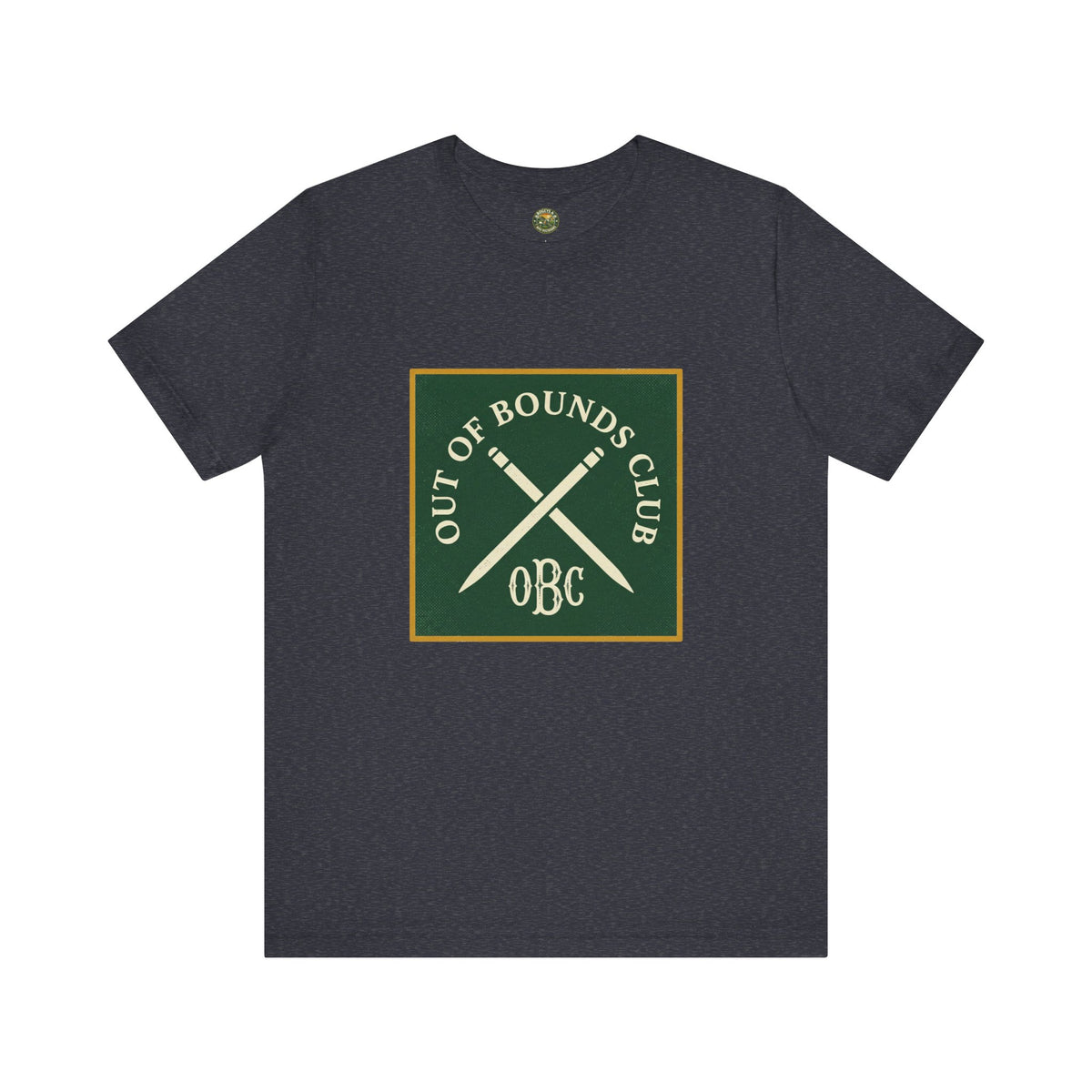 Out of Bounds Club Crossed Stakes Tee