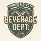D&D Beverage Department Tee — Crossed Beer Cans Crest