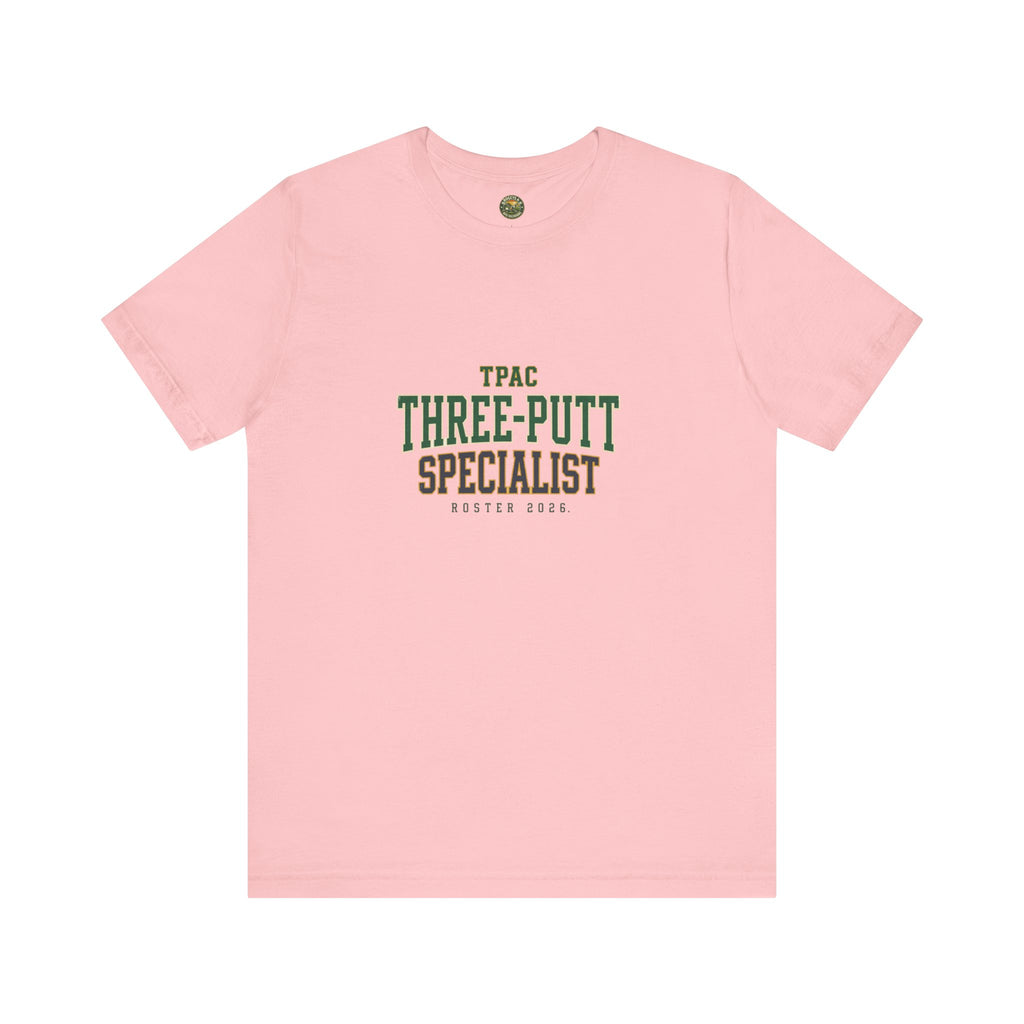 Three-Putt Specialist Tee - TPAC Jersey Nameplate
