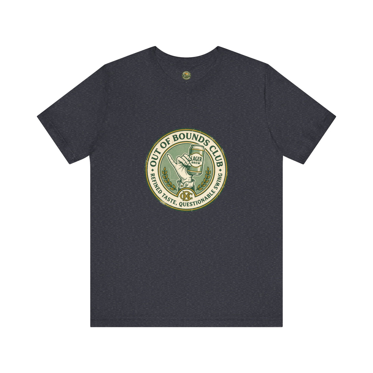 OBC Gatekeeper’s Crest Tee — Refined Taste, Questionable Swing