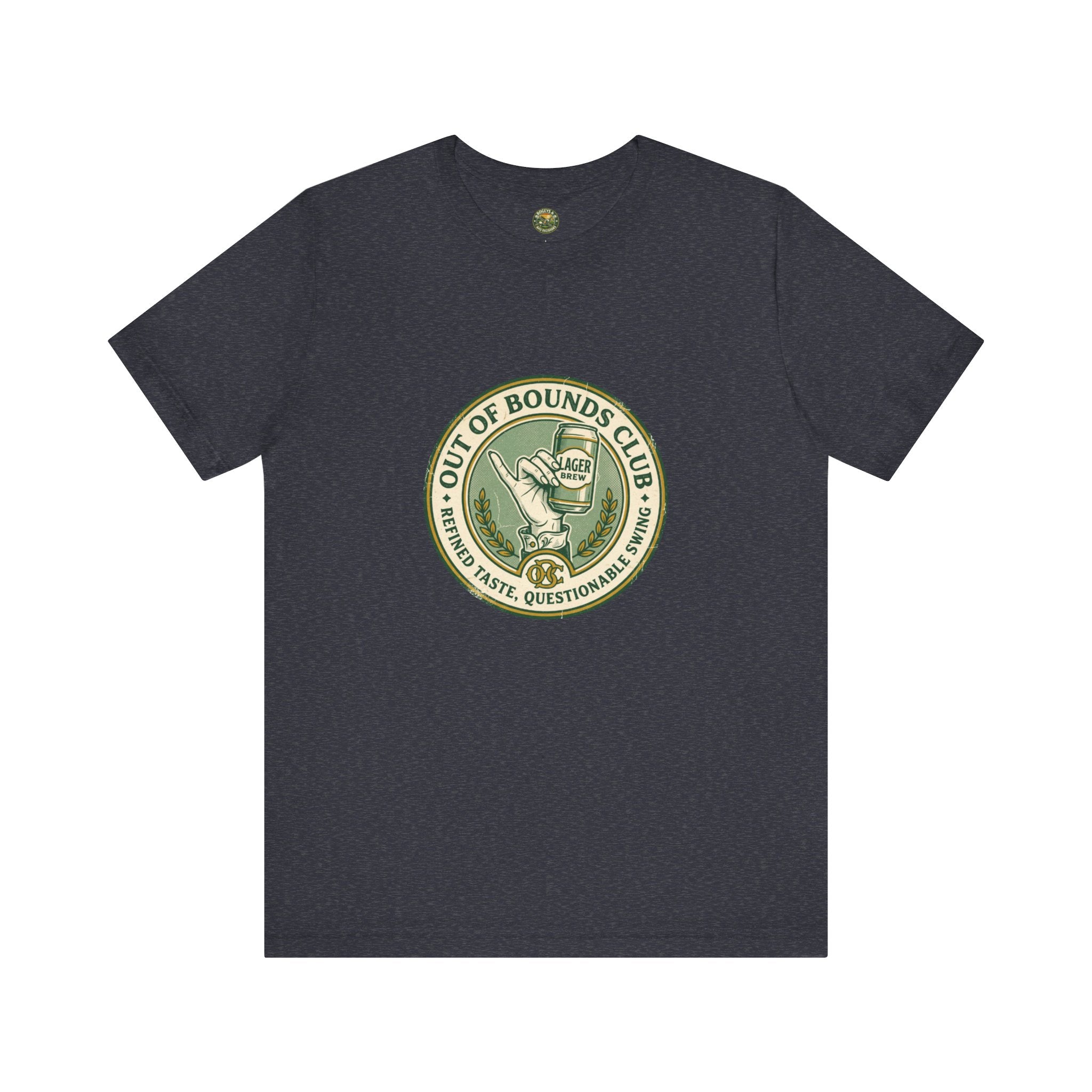 OBC Gatekeeper’s Crest Tee — Refined Taste, Questionable Swing