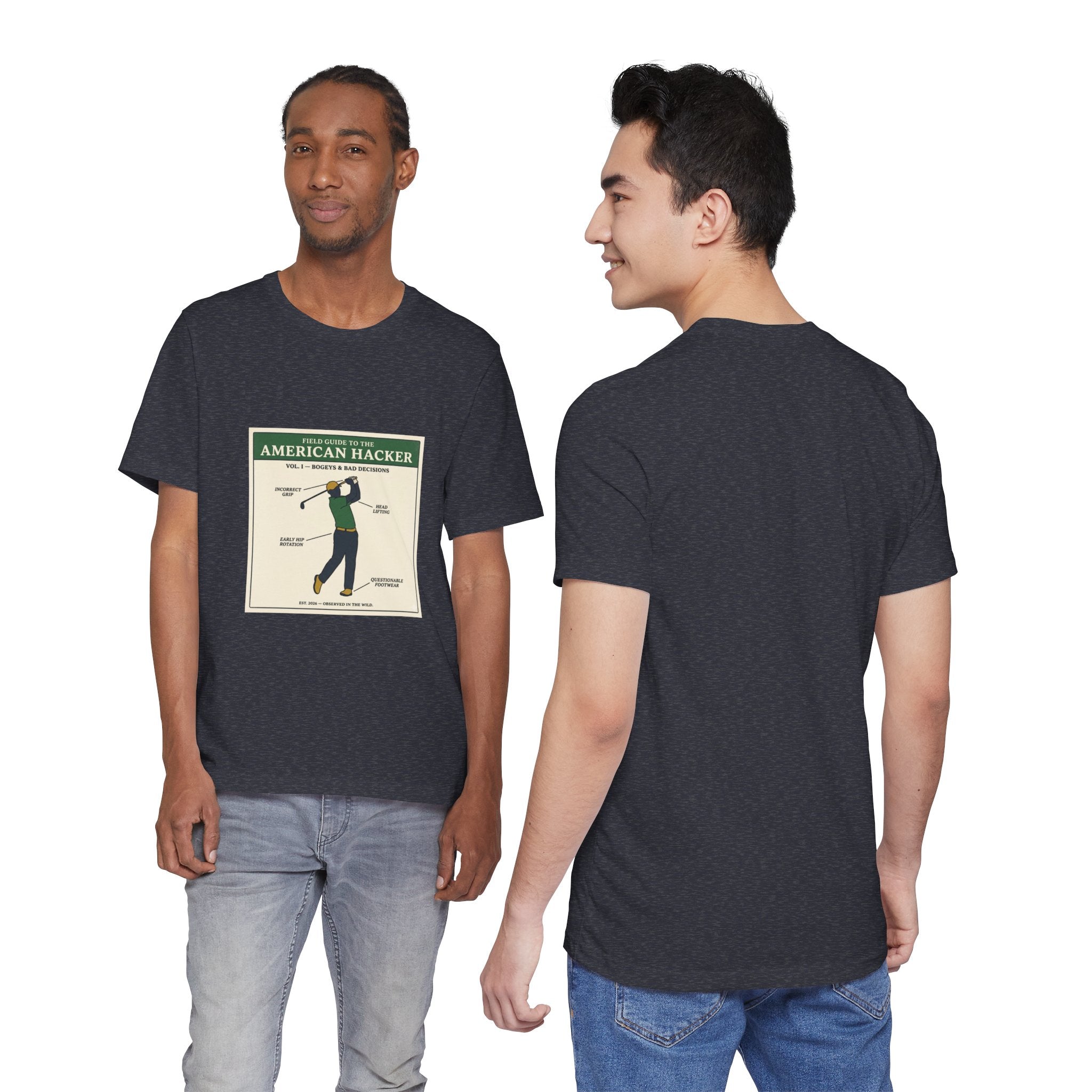 Field Guide To The American Hacker — Vintage Naturalist Tee