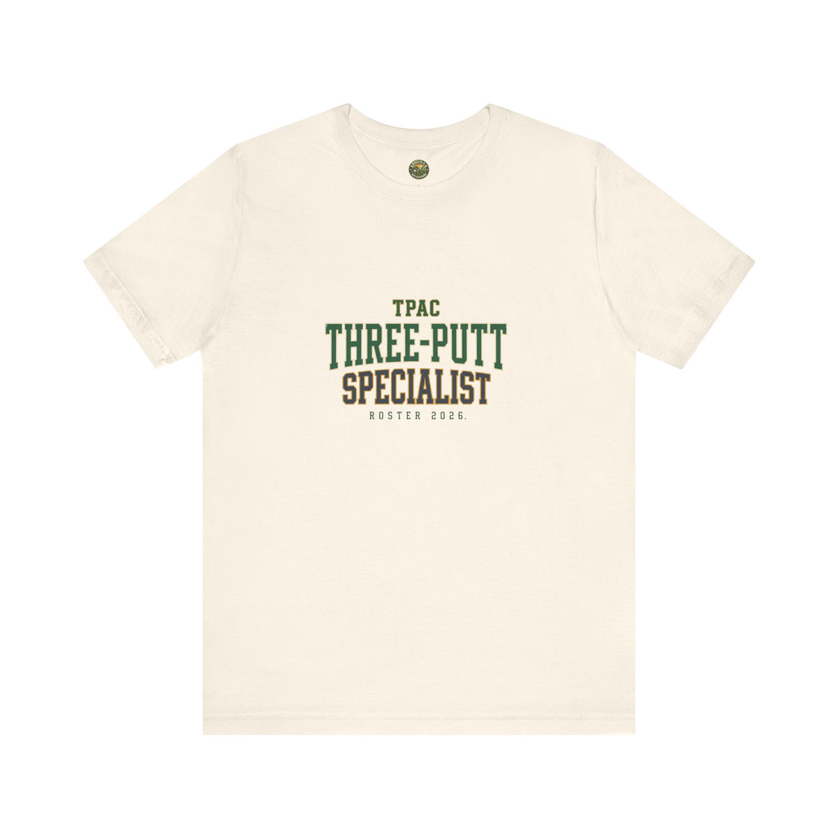 Three-Putt Specialist Tee - TPAC Jersey Nameplate