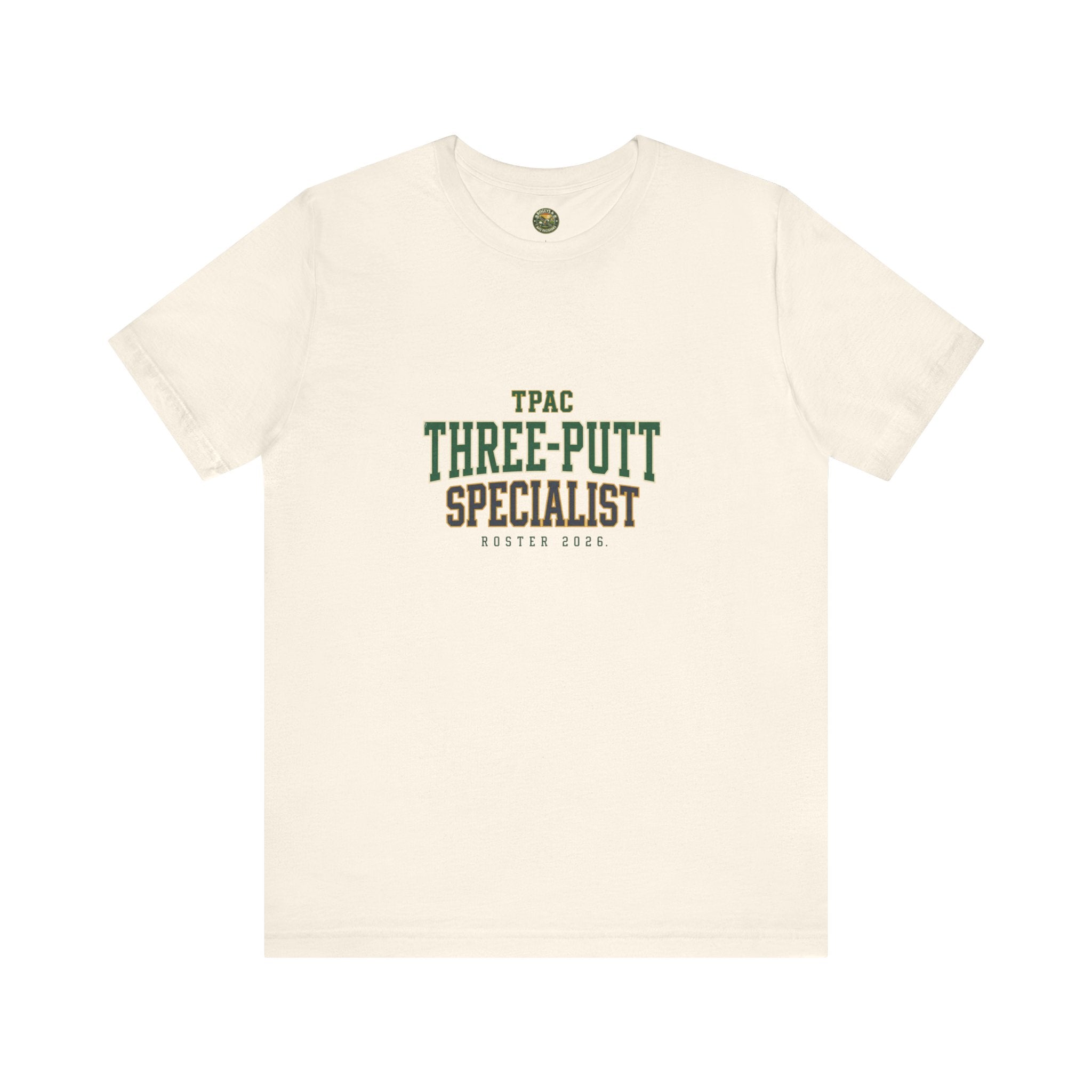 Three-Putt Specialist Tee - TPAC Jersey Nameplate