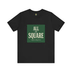 All Square Tee — Golf Match Play Typography