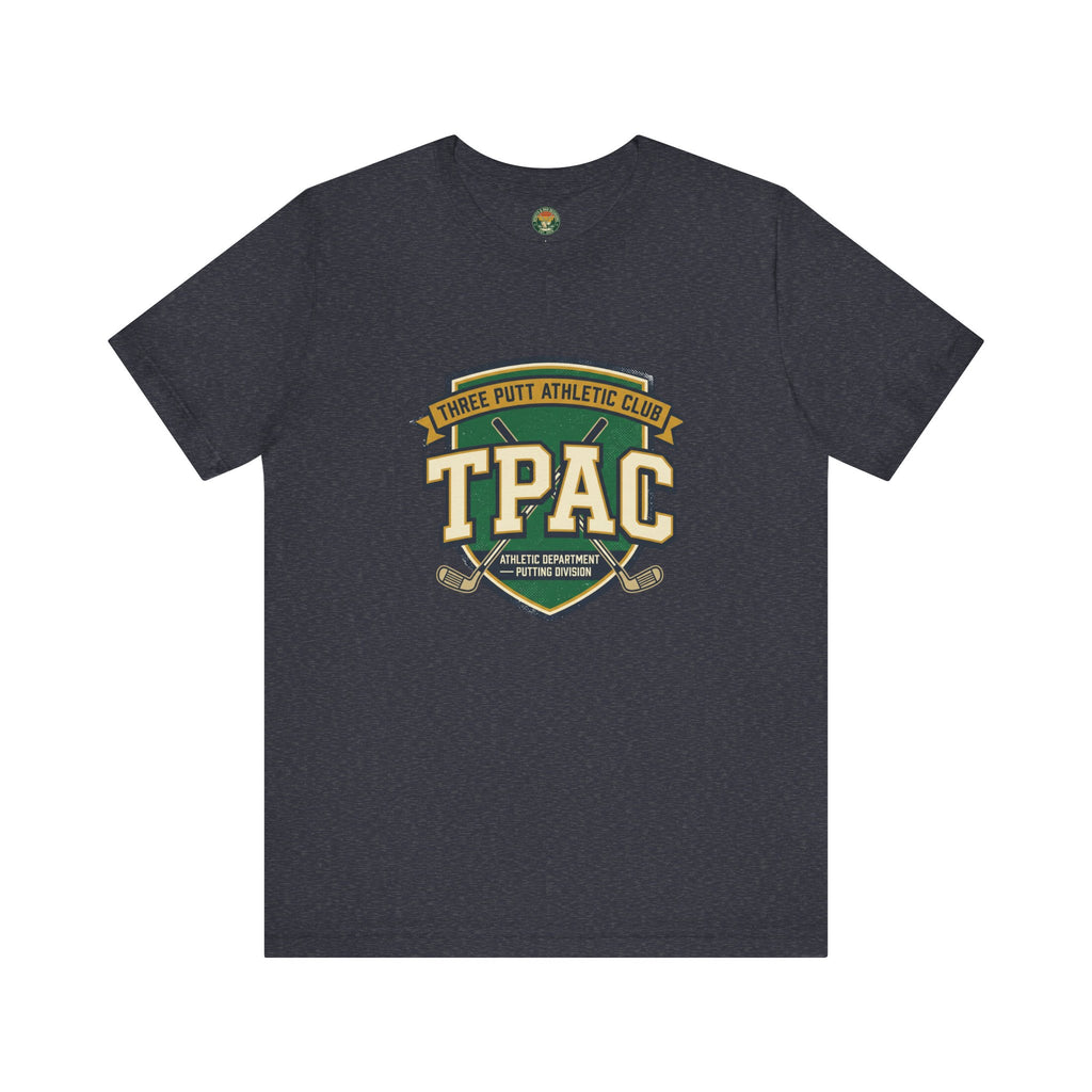 TPAC Athletic Dept Tee — Putting Division Crest