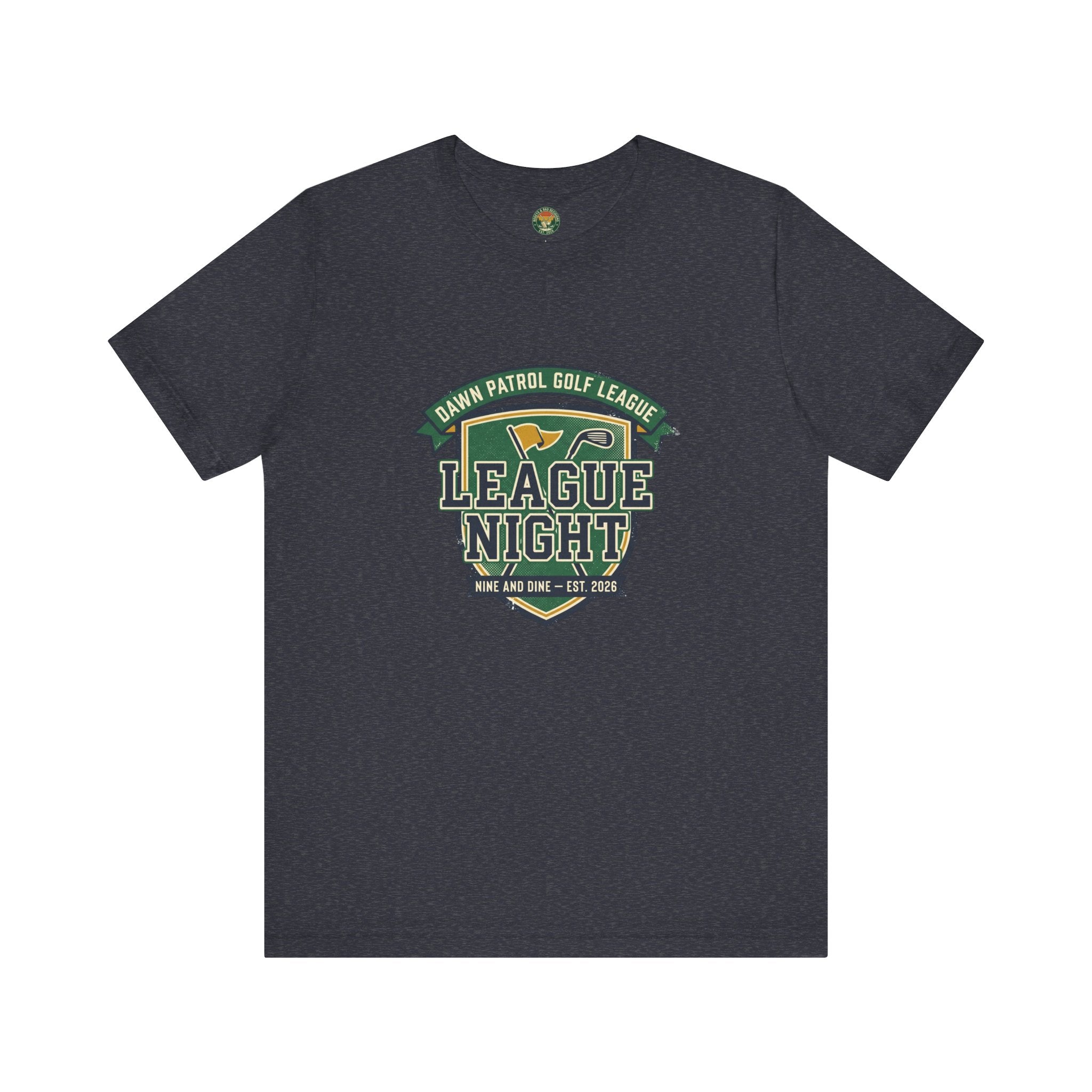 League Night Tee — Recreational Golf League Crest