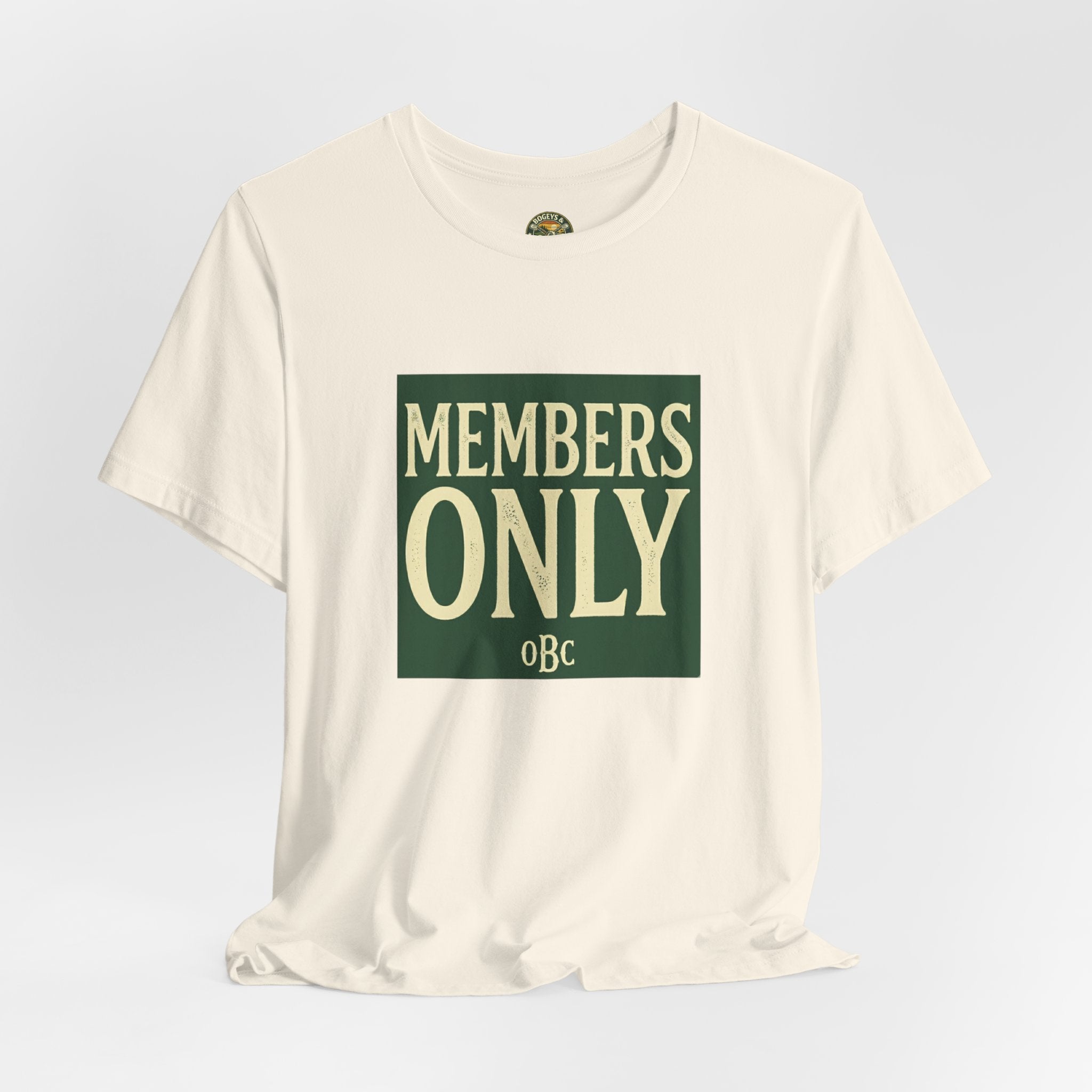 OBC Members Only Tee - Vintage Country Club Typography