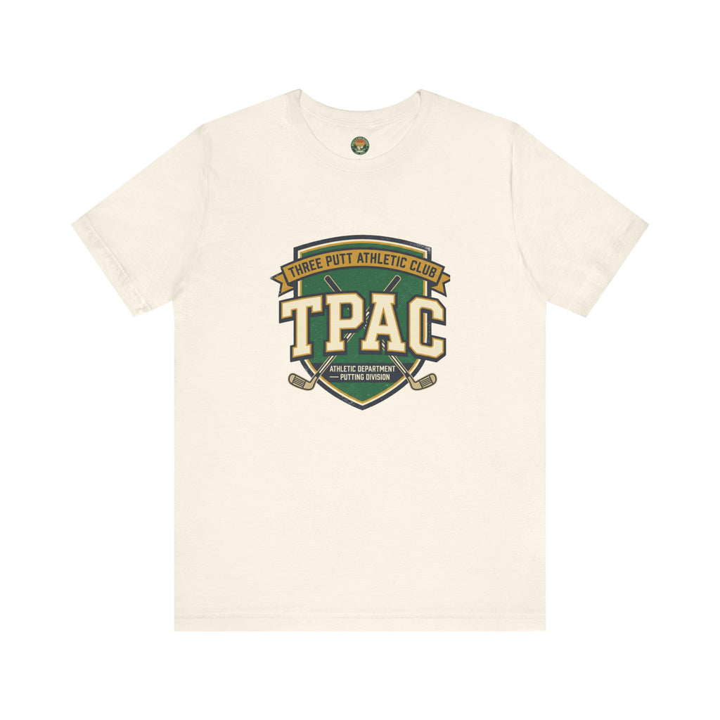 TPAC Athletic Dept Tee — Putting Division Crest