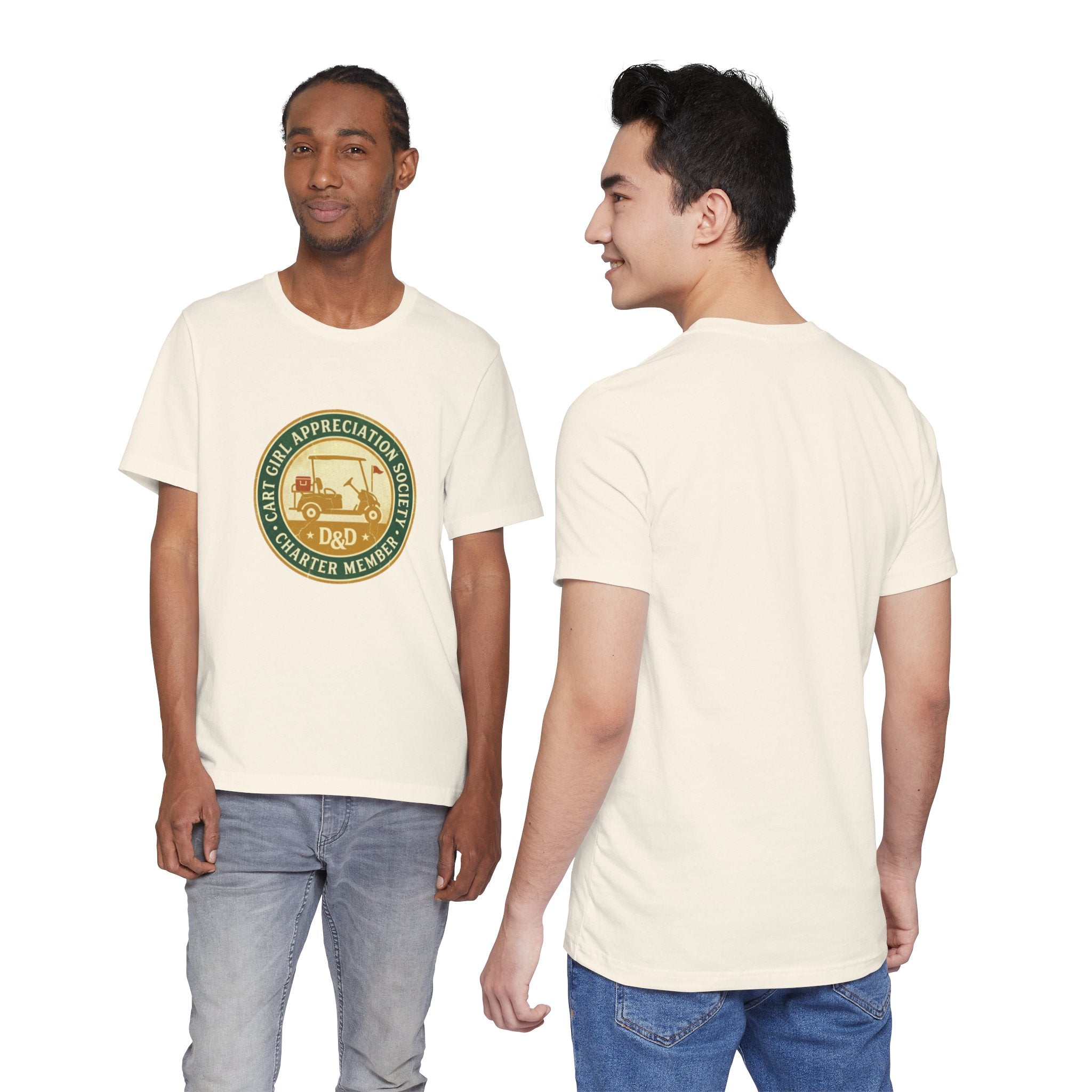 Cart Girl Appreciation Society Tee — Vintage Tribute Badge