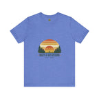 Bogeys & Bad Decisions Tee — Sunset Stripe Solo