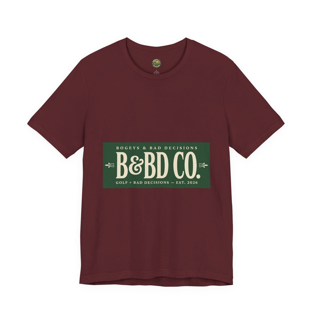 B&BD Co. Tee — Horizontal Brand Block