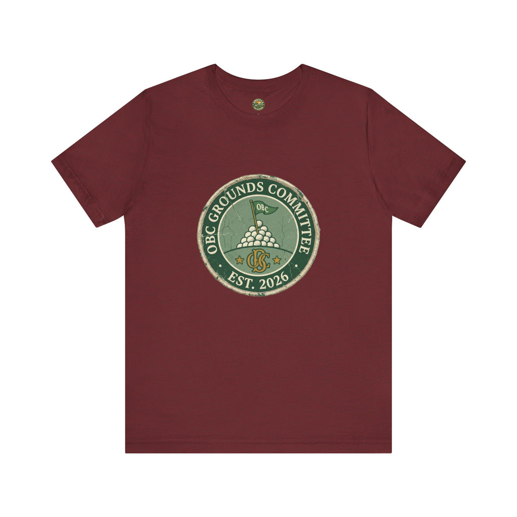 OBC Grounds Committee Tee - Vintage Country Club Badge
