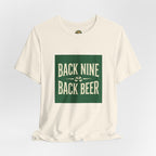 Back Nine, Back Beer - Vintage Golf Tee