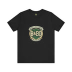 B&BD Athletic Dept Tee — Crossed Clubs Crest