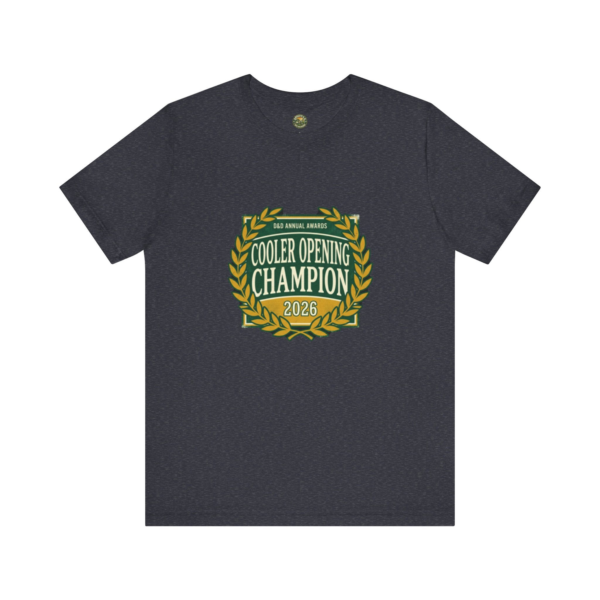 Cooler Opening Champion Tee - Vintage Fake Award